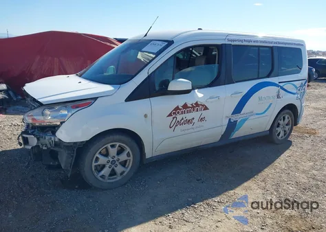 2015 Ford Transit Connect Titanium from USA, damaged, VIN NM0GE9G79F1219420